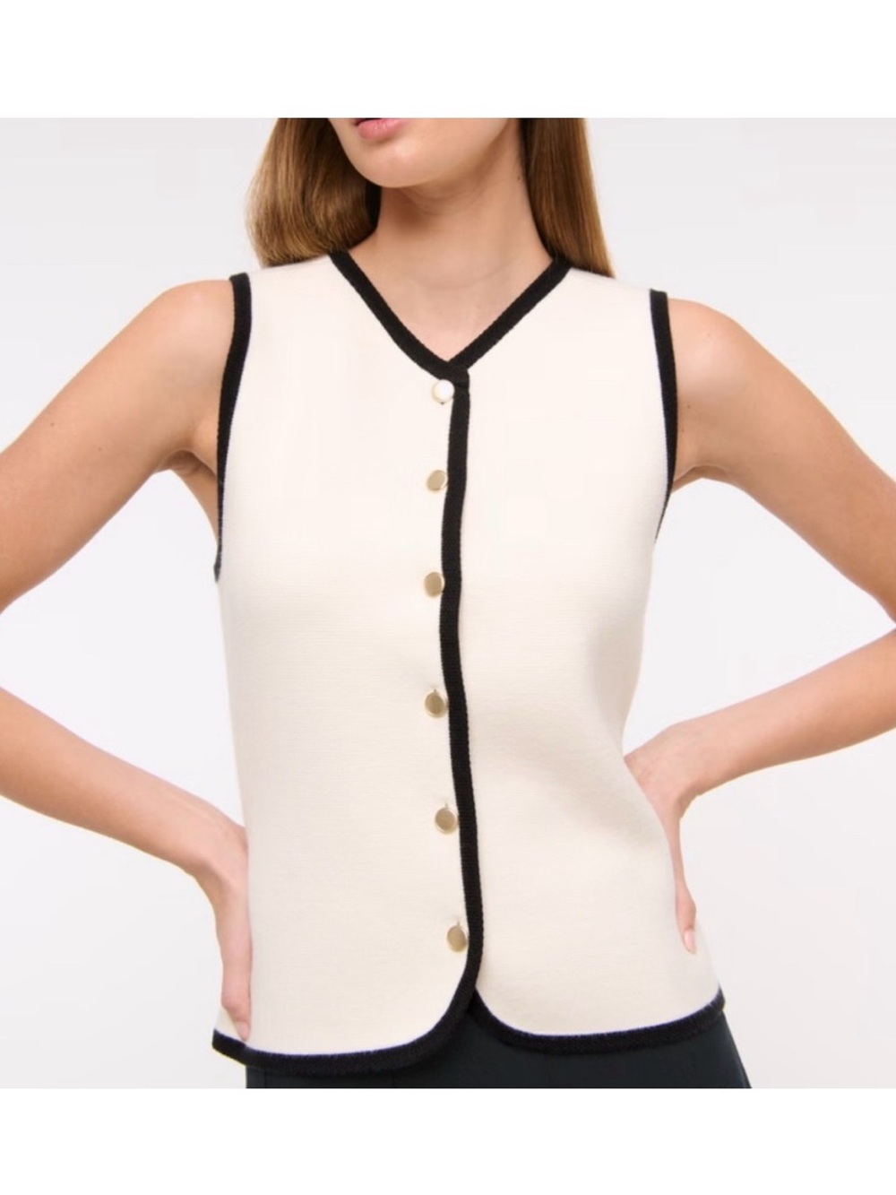 The A&F Mara Crew Sweater Vest